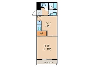 KATOHマンションの物件間取画像